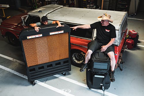 Custom Car Shops Turn to Portacool Evaporative Coolers